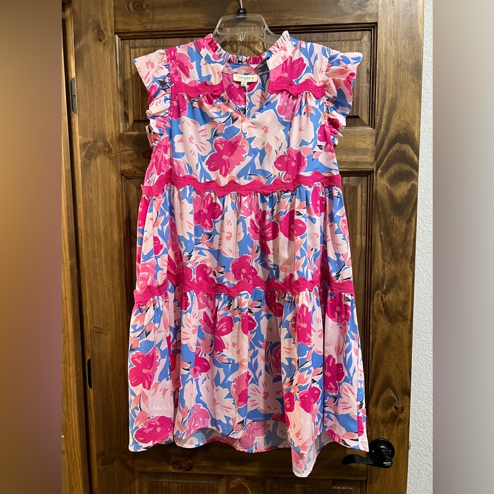 Umgee floral dress. Size XL. NWT.